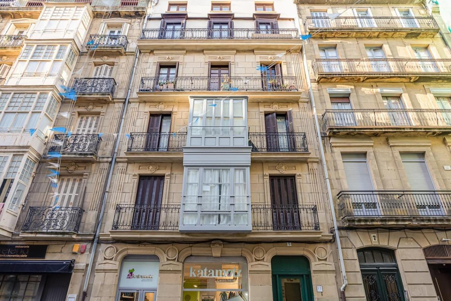 The Palms New Ac Terrace Calm Near Old Town Apartment San Sebastian Exterior photo